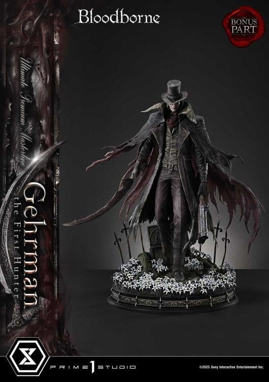 Bloodborne Ultimate Premium Masterline Gehrman, The First Hunter (Bonus Ver.) 1/4 Scale Limited Edition Statue