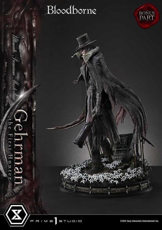 Bloodborne Ultimate Premium Masterline Gehrman, The First Hunter (Bonus Ver.) 1/4 Scale Limited Edition Statue