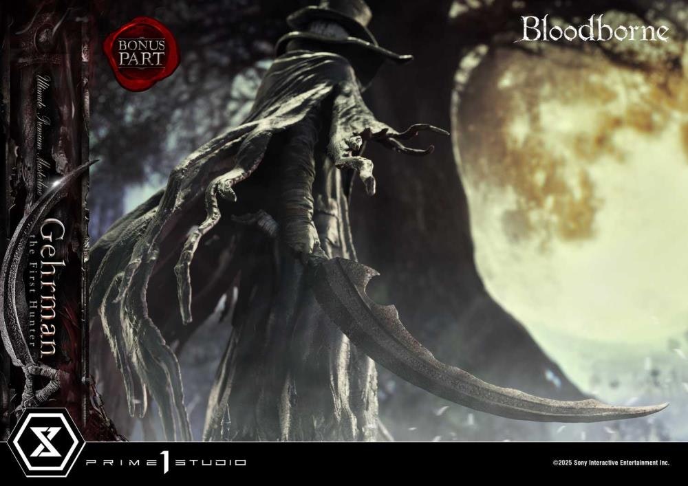 Bloodborne Ultimate Premium Masterline Gehrman, The First Hunter (Bonus Ver.) 1/4 Scale Limited Edition Statue