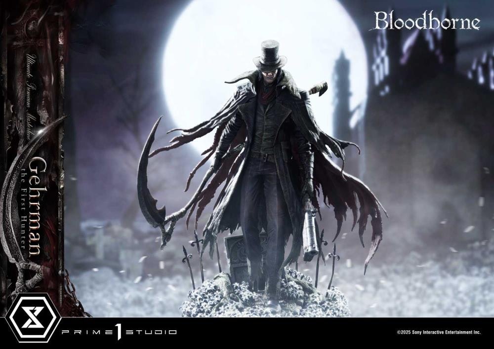 Bloodborne Ultimate Premium Masterline Gehrman, The First Hunter (Bonus Ver.) 1/4 Scale Limited Edition Statue