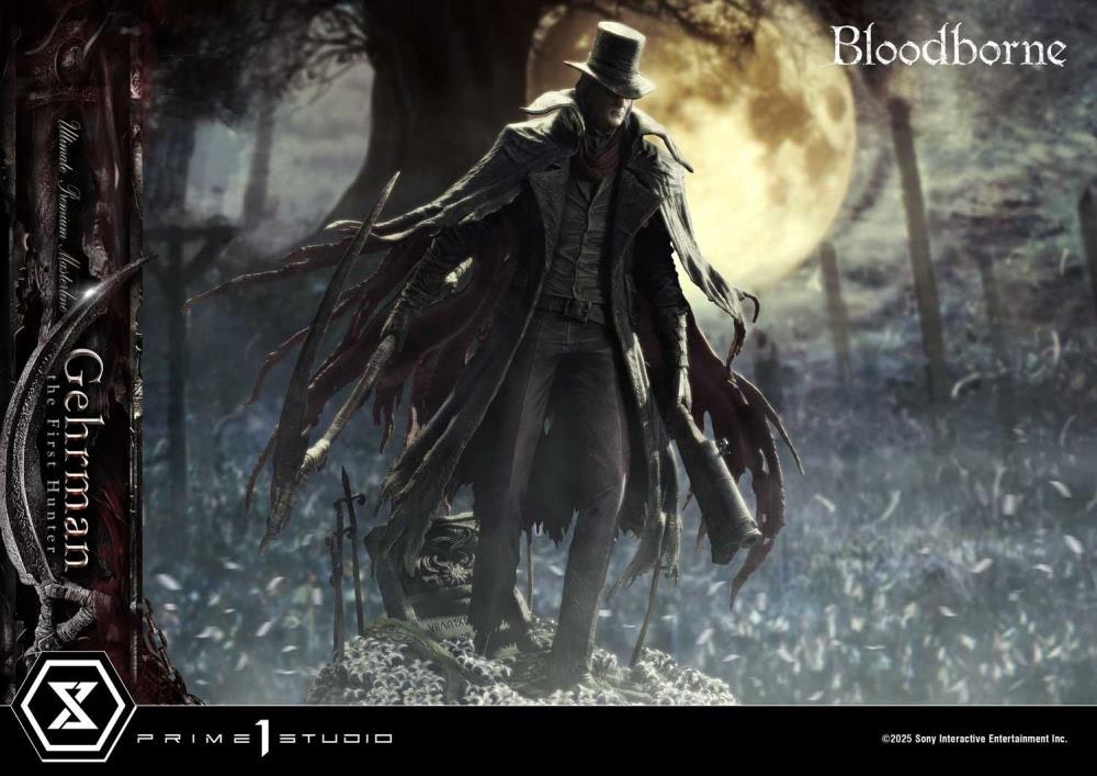 Bloodborne Ultimate Premium Masterline Gehrman, The First Hunter (Bonus Ver.) 1/4 Scale Limited Edition Statue