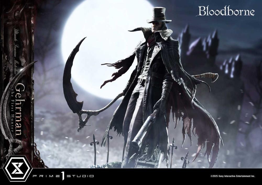 Bloodborne Ultimate Premium Masterline Gehrman, The First Hunter (Bonus Ver.) 1/4 Scale Limited Edition Statue