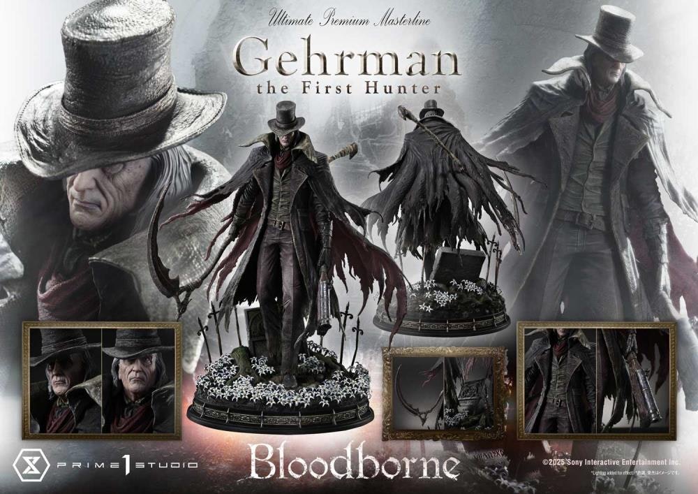 Bloodborne Ultimate Premium Masterline Gehrman, The First Hunter (Bonus Ver.) 1/4 Scale Limited Edition Statue