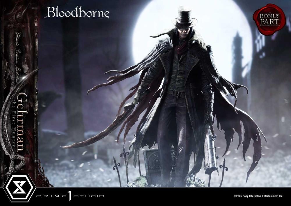 Bloodborne Ultimate Premium Masterline Gehrman, The First Hunter (Bonus Ver.) 1/4 Scale Limited Edition Statue