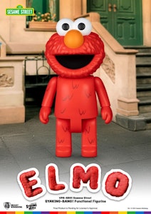 Sesame Street SYAKING-BANG!! VPB-SB05 Elmo Vinyl Piggy Bank