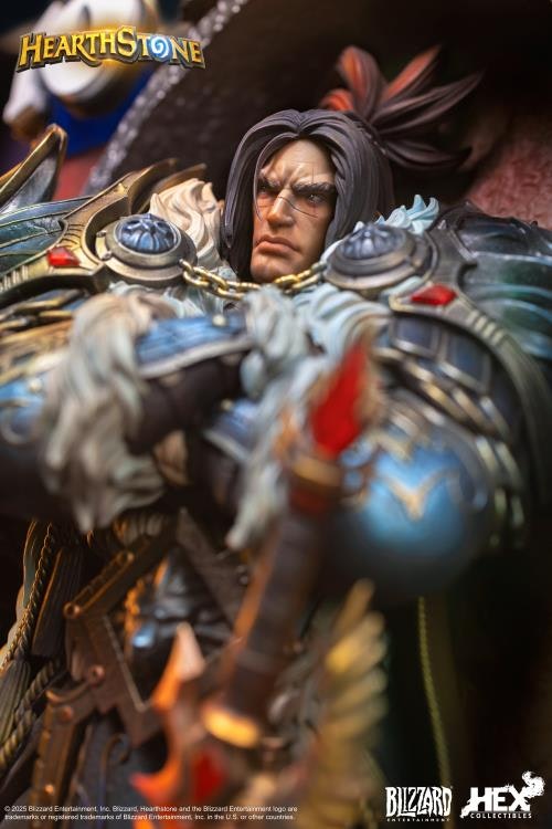 Hearthstone Varian Wrynn Card Art Limited Edition Statue