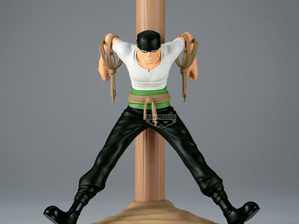 One Piece FigLife! Pirate Hunter Zoro Figure
