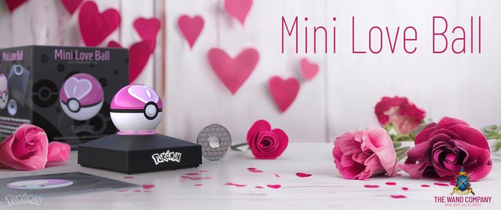 Pokemon Electronic Mini Love Ball Replica