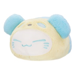 Nemu Neko Cat Plush Figure Pastel Panda Big Blue