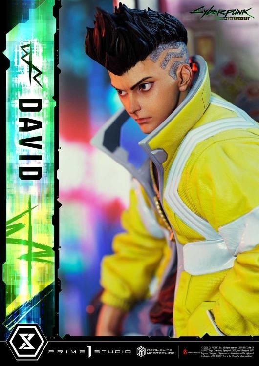 Cyberpunk: Edgerunners Real Elite Masterline David 1/4 Scale Statue