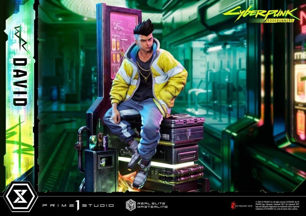 Cyberpunk: Edgerunners Real Elite Masterline David 1/4 Scale Statue