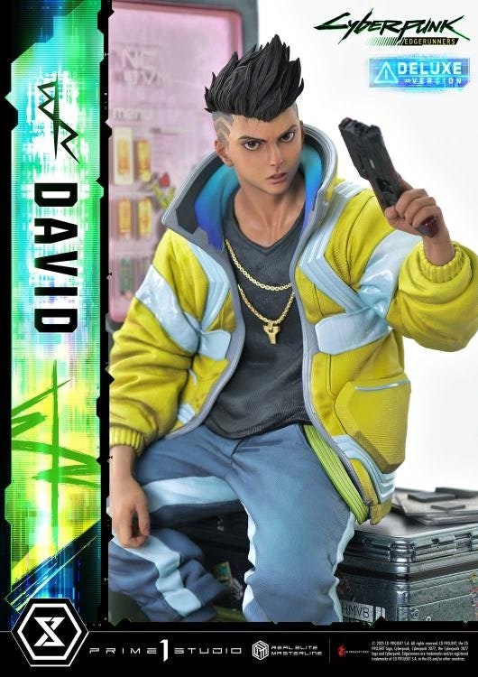 Cyberpunk: Edgerunners Real Elite Masterline David (Deluxe Ver.) 1/4 Scale Statue