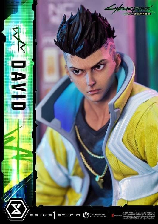Cyberpunk: Edgerunners Real Elite Masterline David (Deluxe Ver.) 1/4 Scale Statue