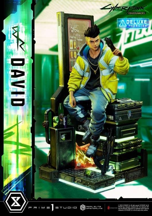 Cyberpunk: Edgerunners Real Elite Masterline David (Deluxe Ver.) 1/4 Scale Statue
