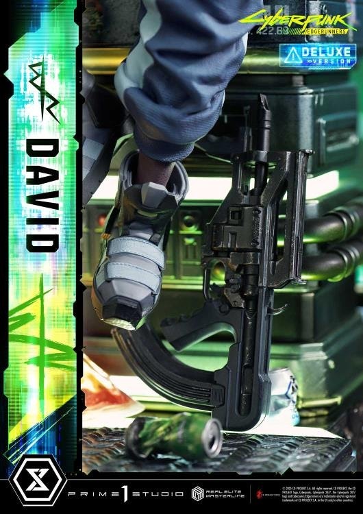 Cyberpunk: Edgerunners Real Elite Masterline David (Deluxe Ver.) 1/4 Scale Statue