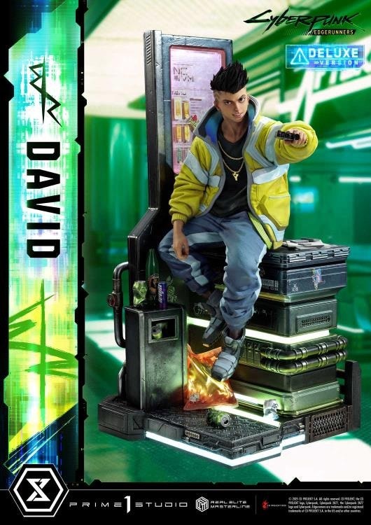 Cyberpunk: Edgerunners Real Elite Masterline David (Deluxe Ver.) 1/4 Scale Statue