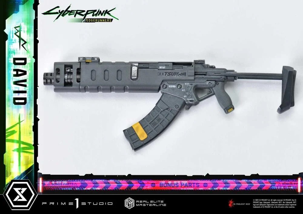 Cyberpunk: Edgerunners Real Elite Masterline David (Deluxe Ver.) 1/4 Scale Statue (With Bonus)