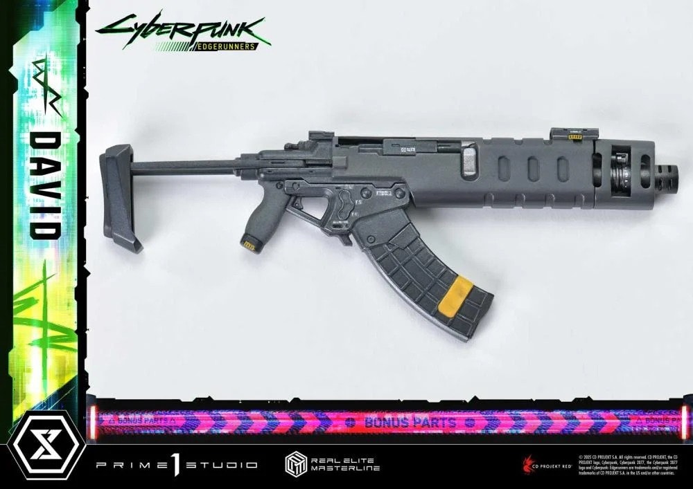 Cyberpunk: Edgerunners Real Elite Masterline David (Deluxe Ver.) 1/4 Scale Statue (With Bonus)