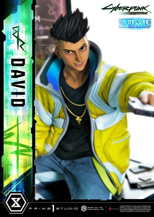 Cyberpunk: Edgerunners Real Elite Masterline David (Deluxe Ver.) 1/4 Scale Statue (With Bonus)