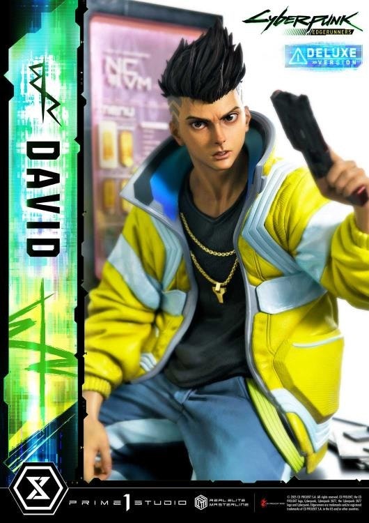 Cyberpunk: Edgerunners Real Elite Masterline David (Deluxe Ver.) 1/4 Scale Statue (With Bonus)