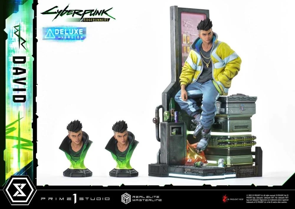Cyberpunk: Edgerunners Real Elite Masterline David (Deluxe Ver.) 1/4 Scale Statue (With Bonus)