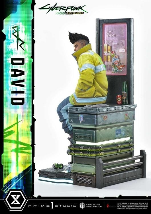 Cyberpunk: Edgerunners Real Elite Masterline David (Deluxe Ver.) 1/4 Scale Statue (With Bonus)