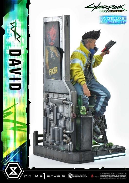 Cyberpunk: Edgerunners Real Elite Masterline David (Deluxe Ver.) 1/4 Scale Statue (With Bonus)