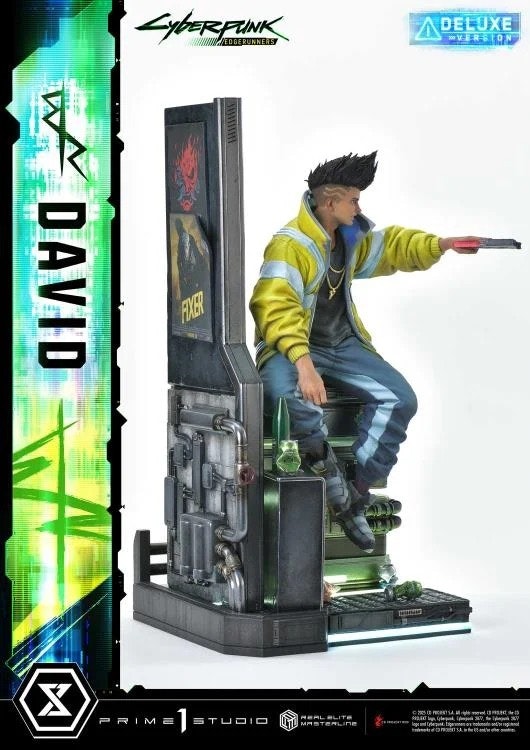 Cyberpunk: Edgerunners Real Elite Masterline David (Deluxe Ver.) 1/4 Scale Statue (With Bonus)