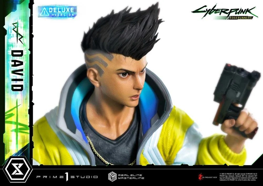 Cyberpunk: Edgerunners Real Elite Masterline David (Deluxe Ver.) 1/4 Scale Statue (With Bonus)
