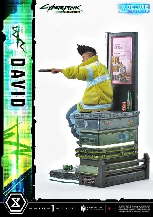 Cyberpunk: Edgerunners Real Elite Masterline David (Deluxe Ver.) 1/4 Scale Statue (With Bonus)