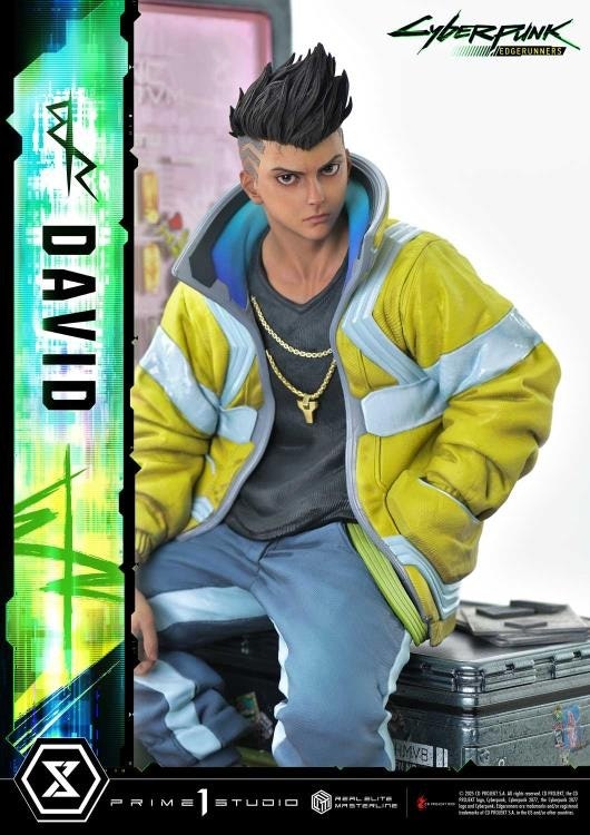 Cyberpunk: Edgerunners Real Elite Masterline David (Deluxe Ver.) 1/4 Scale Statue (With Bonus)