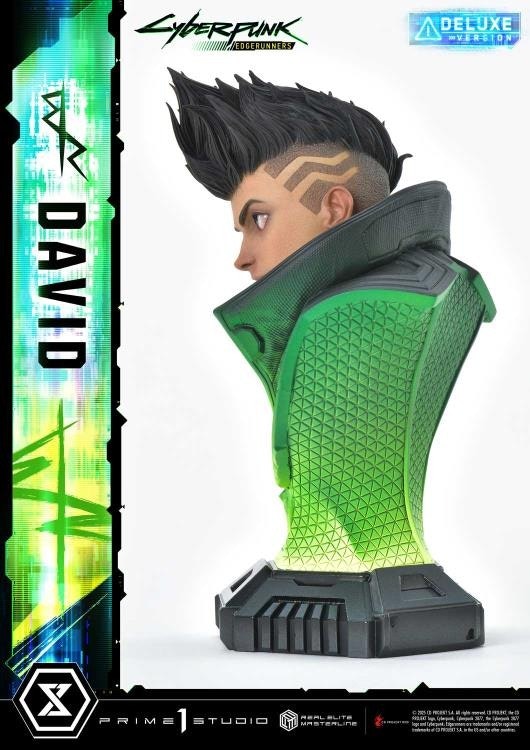 Cyberpunk: Edgerunners Real Elite Masterline David (Deluxe Ver.) 1/4 Scale Statue (With Bonus)