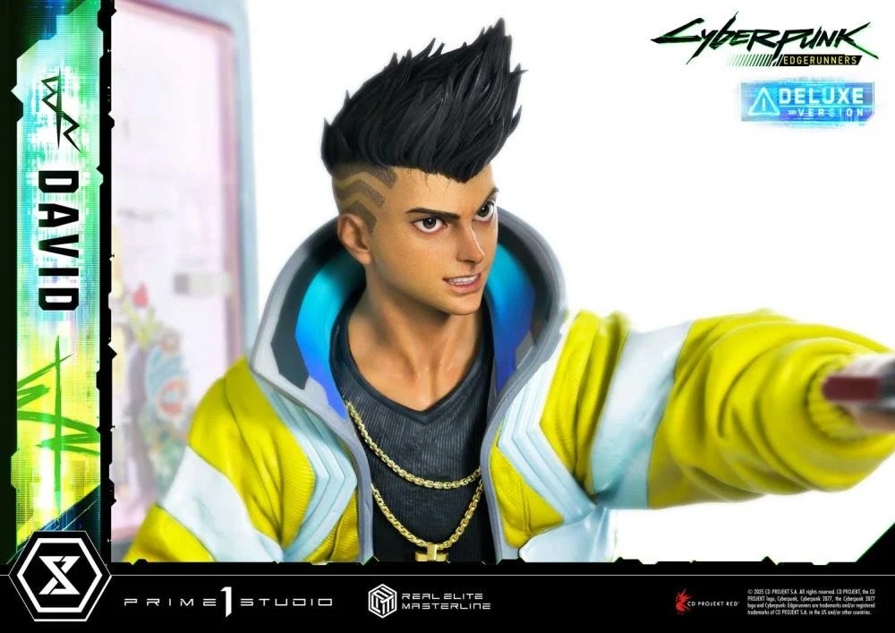 Cyberpunk: Edgerunners Real Elite Masterline David (Deluxe Ver.) 1/4 Scale Statue (With Bonus)