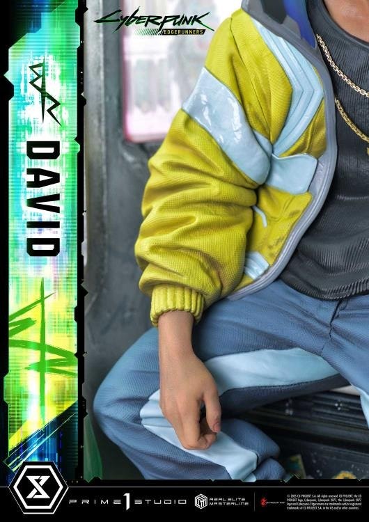 Cyberpunk: Edgerunners Real Elite Masterline David (Deluxe Ver.) 1/4 Scale Statue (With Bonus)