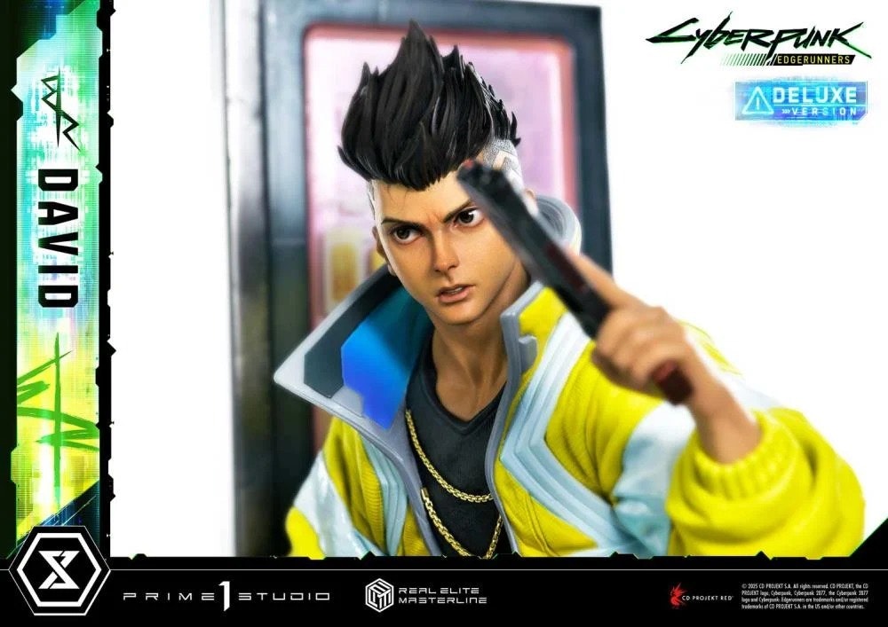 Cyberpunk: Edgerunners Real Elite Masterline David (Deluxe Ver.) 1/4 Scale Statue (With Bonus)