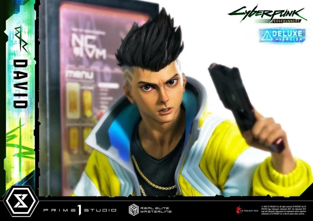 Cyberpunk: Edgerunners Real Elite Masterline David (Deluxe Ver.) 1/4 Scale Statue (With Bonus)