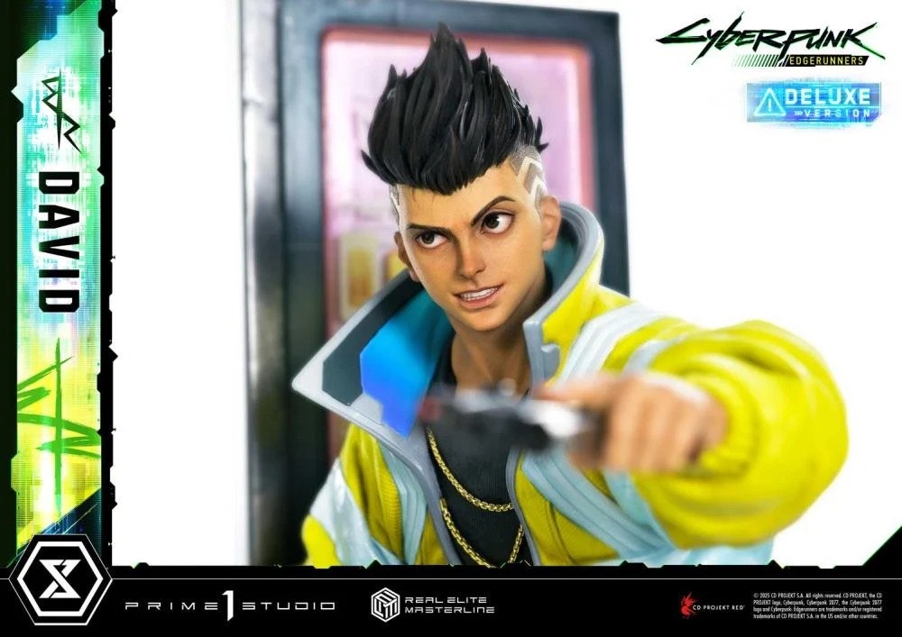 Cyberpunk: Edgerunners Real Elite Masterline David (Deluxe Ver.) 1/4 Scale Statue (With Bonus)