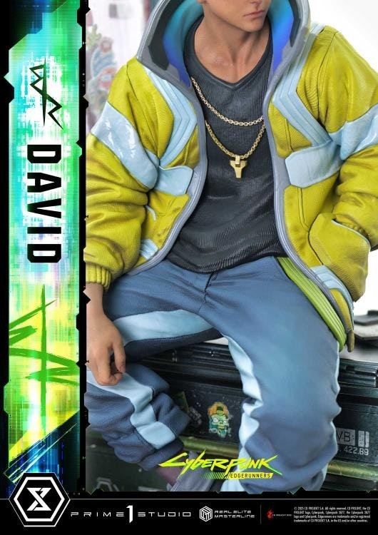 Cyberpunk: Edgerunners Real Elite Masterline David (Deluxe Ver.) 1/4 Scale Statue (With Bonus)