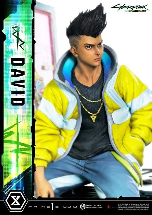 Cyberpunk: Edgerunners Real Elite Masterline David (Deluxe Ver.) 1/4 Scale Statue (With Bonus)