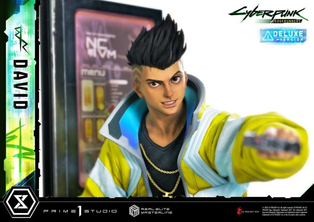 Cyberpunk: Edgerunners Real Elite Masterline David (Deluxe Ver.) 1/4 Scale Statue (With Bonus)