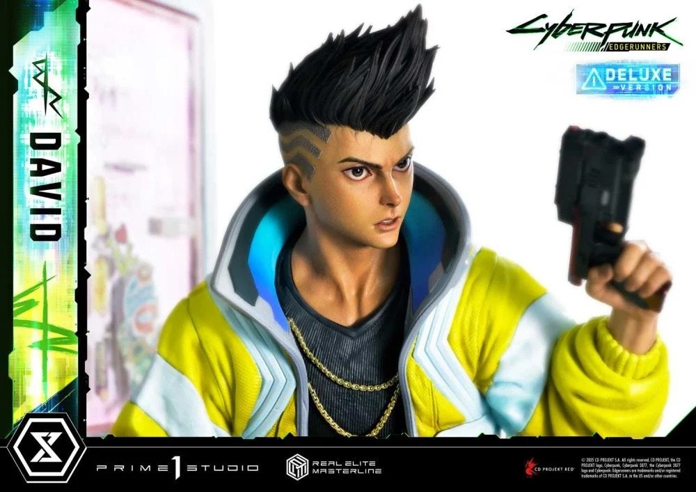 Cyberpunk: Edgerunners Real Elite Masterline David (Deluxe Ver.) 1/4 Scale Statue (With Bonus)
