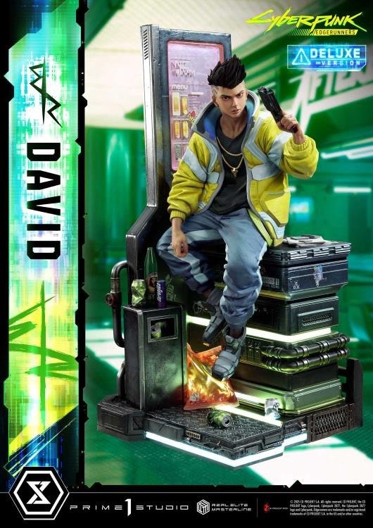Cyberpunk: Edgerunners Real Elite Masterline David (Deluxe Ver.) 1/4 Scale Statue (With Bonus)