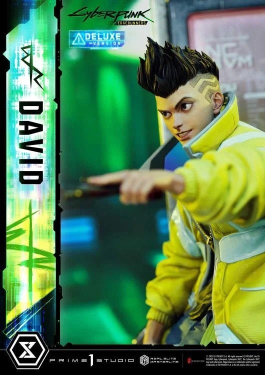Cyberpunk: Edgerunners Real Elite Masterline David (Deluxe Ver.) 1/4 Scale Statue (With Bonus)
