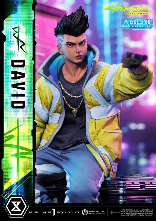 Cyberpunk: Edgerunners Real Elite Masterline David (Deluxe Ver.) 1/4 Scale Statue (With Bonus)