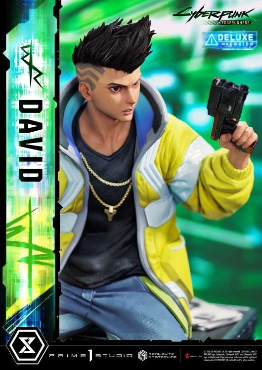 Cyberpunk: Edgerunners Real Elite Masterline David (Deluxe Ver.) 1/4 Scale Statue (With Bonus)