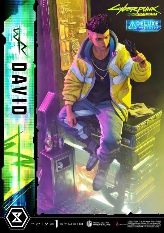 Cyberpunk: Edgerunners Real Elite Masterline David (Deluxe Ver.) 1/4 Scale Statue (With Bonus)
