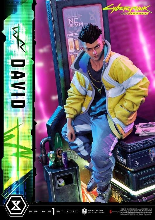 Cyberpunk: Edgerunners Real Elite Masterline David (Deluxe Ver.) 1/4 Scale Statue (With Bonus)