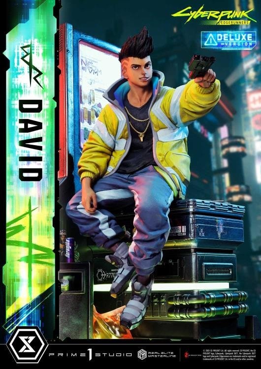 Cyberpunk: Edgerunners Real Elite Masterline David (Deluxe Ver.) 1/4 Scale Statue (With Bonus)
