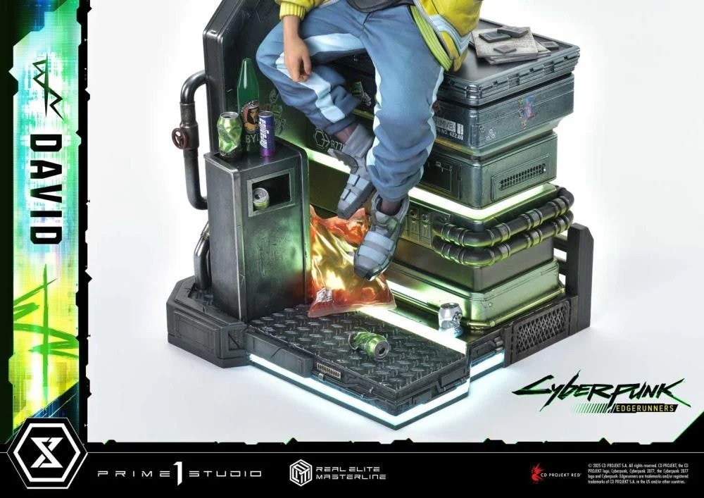 Cyberpunk: Edgerunners Real Elite Masterline David (Deluxe Ver.) 1/4 Scale Statue (With Bonus)