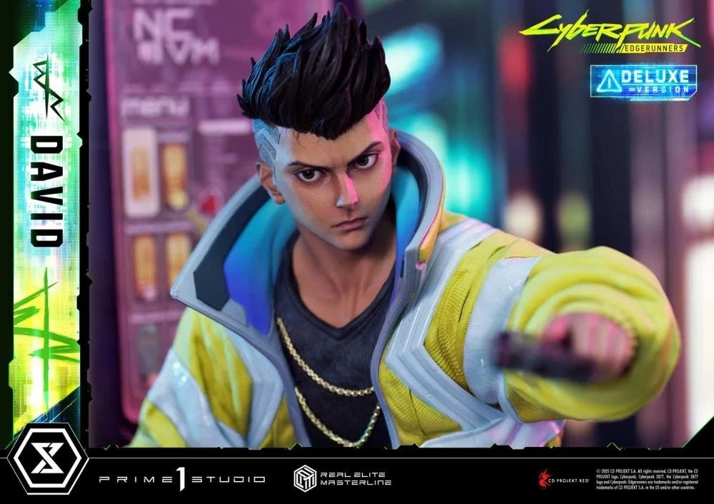 Cyberpunk: Edgerunners Real Elite Masterline David (Deluxe Ver.) 1/4 Scale Statue (With Bonus)